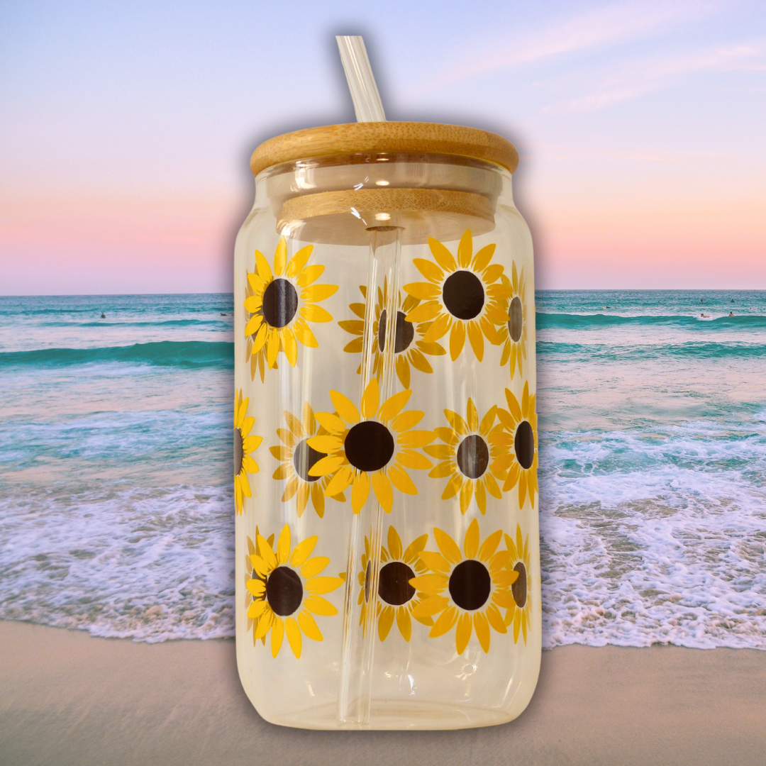 Vaso de cristal "Sunflower"