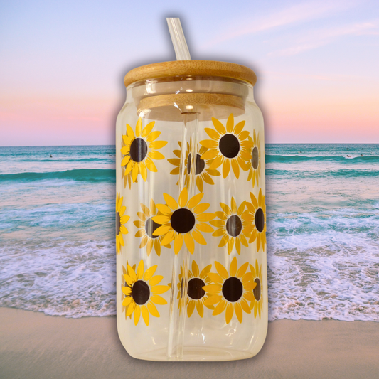 Vaso de cristal "Sunflower"