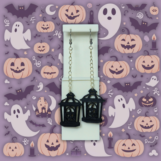 Pendientes "Jack's lantern"