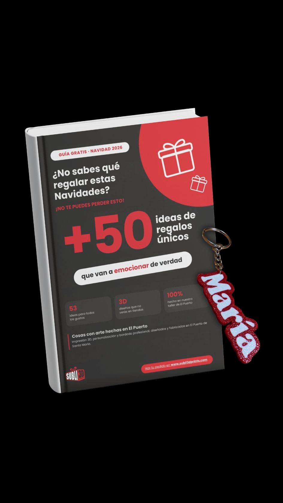 Portada de la guía de regalos personalizados