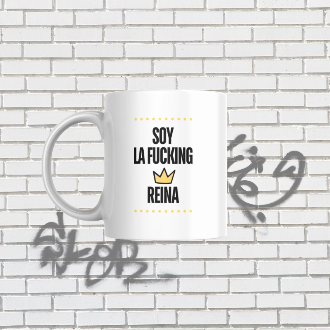 Taza "Soy el fucking rey" "Soy la fucking reina"