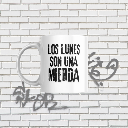 Taza "Los lunes son una mierda"