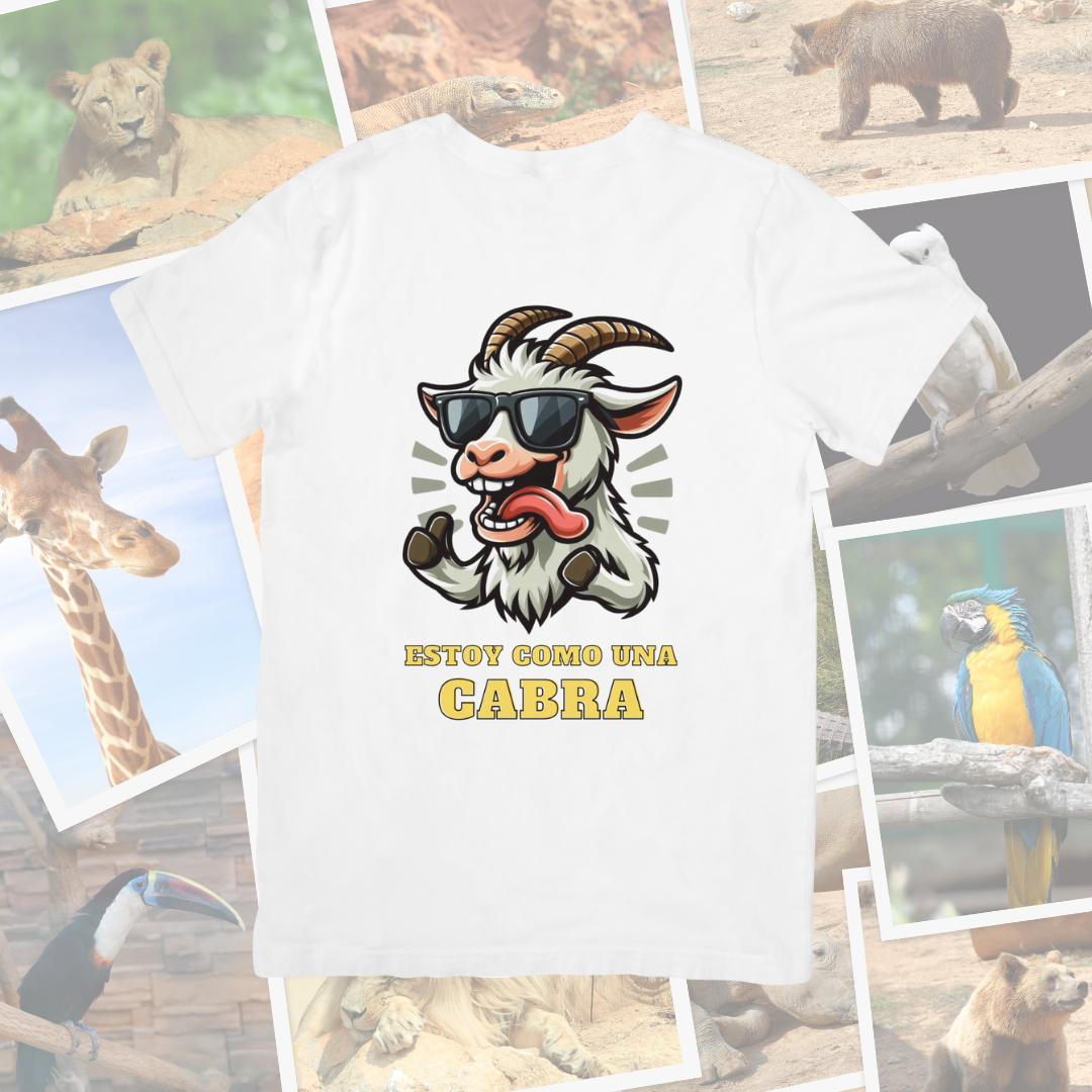 Camiseta "Estoy como una cabra"