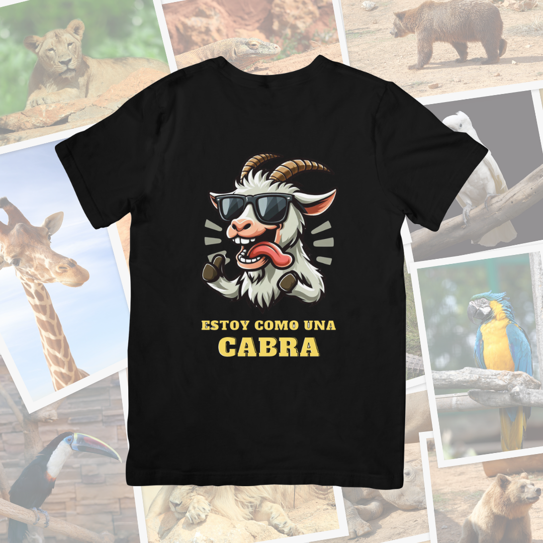 Camiseta "Estoy como una cabra"