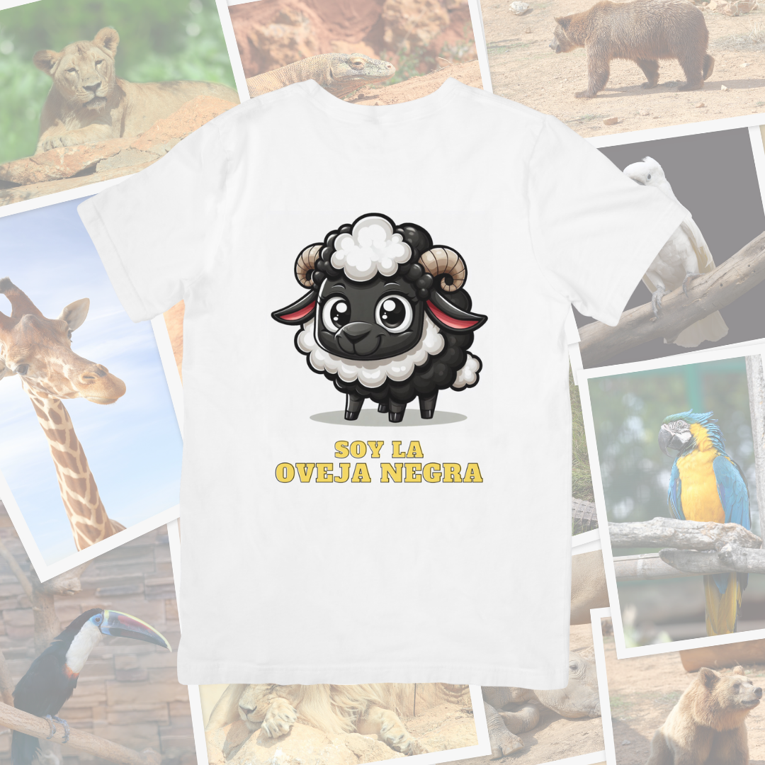 Camiseta "Soy la oveja negra"