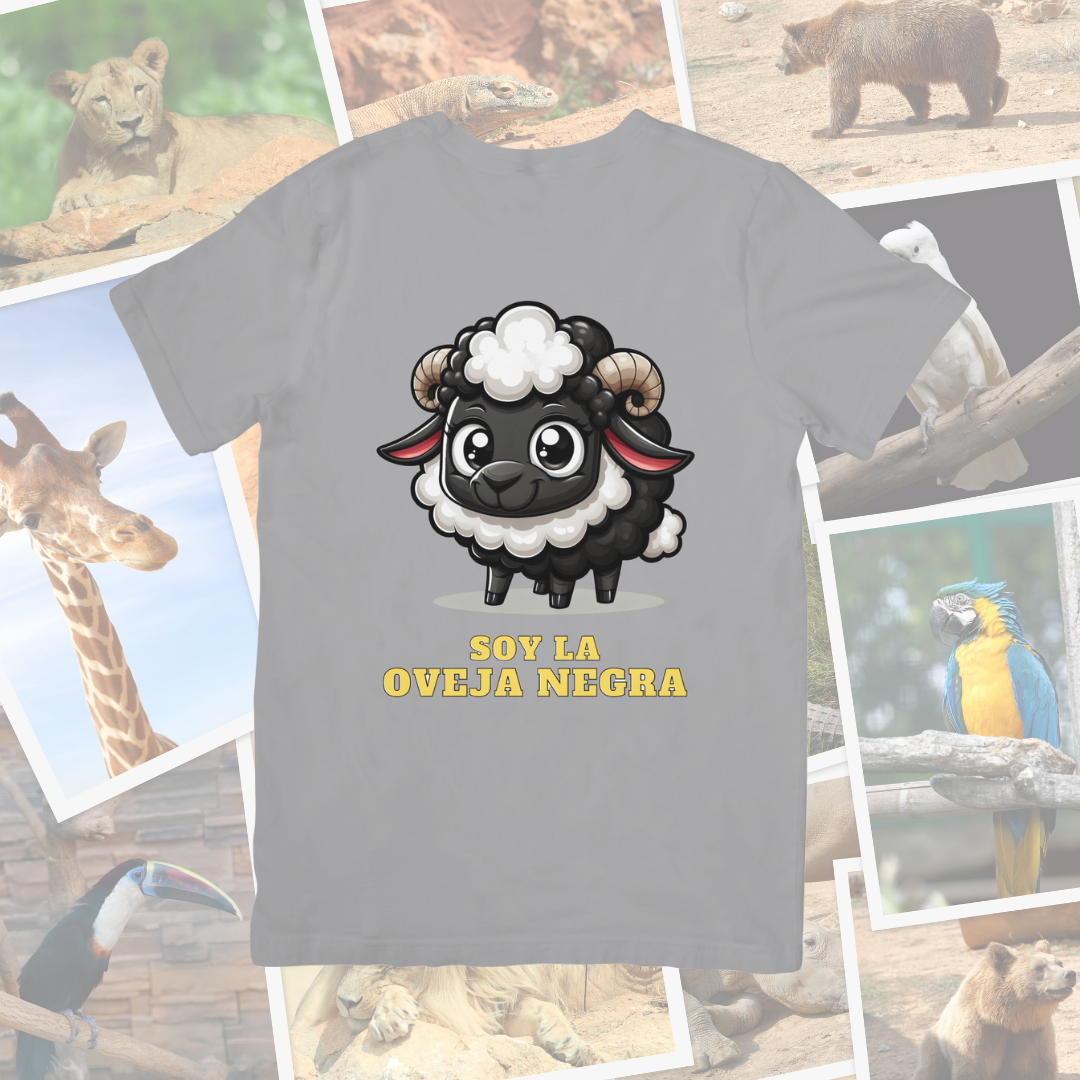 Camiseta "Soy la oveja negra"