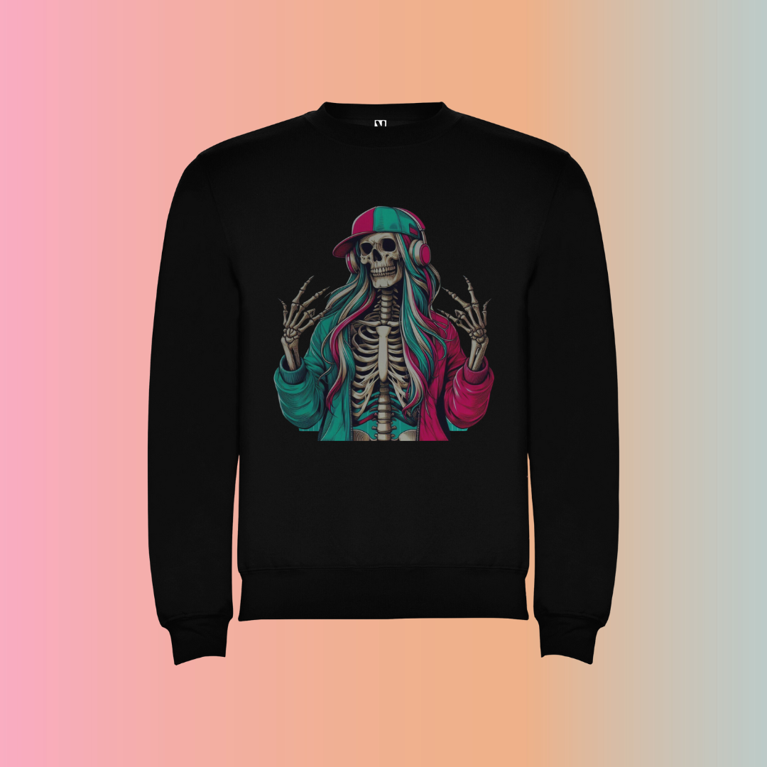 Sudadera Clasica Colección "Skeleton swag" varios diseños