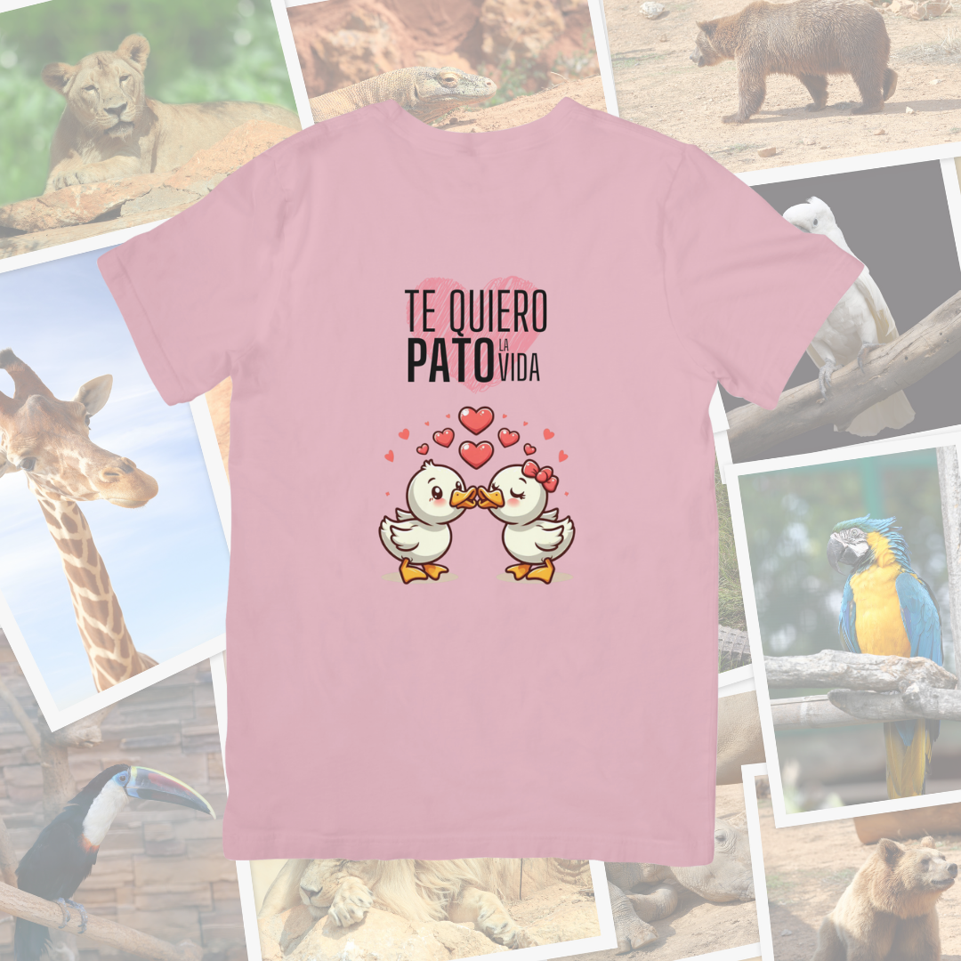 Camiseta "Te quiero pato la vida"