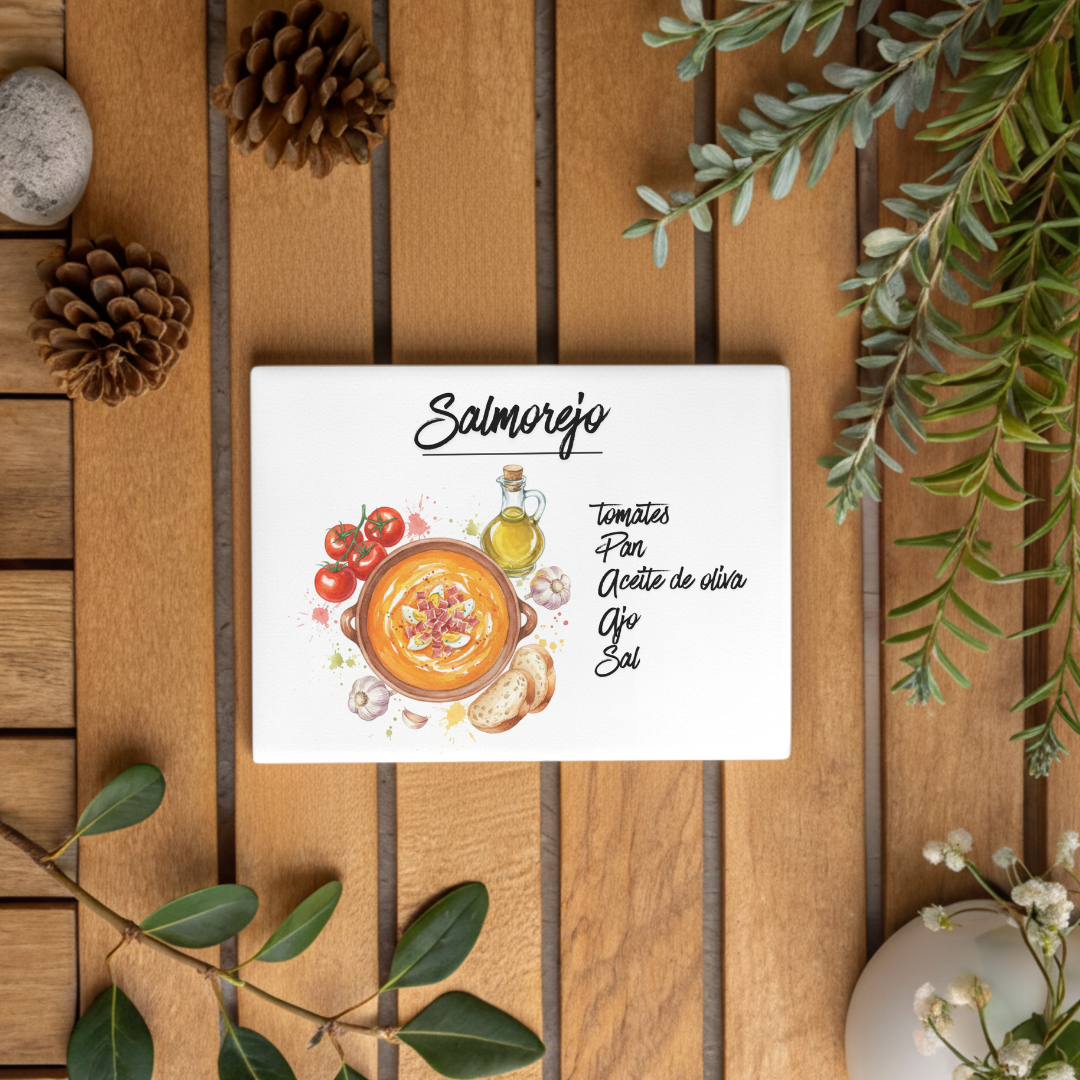 Azulejo Receta Salmorejo