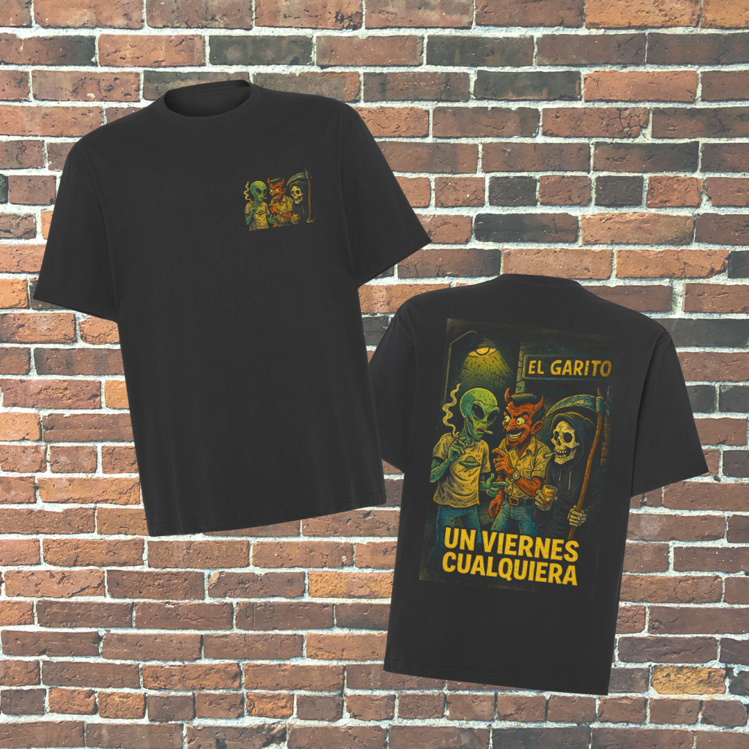 Camiseta Oversize "Un viernes cualquiera"