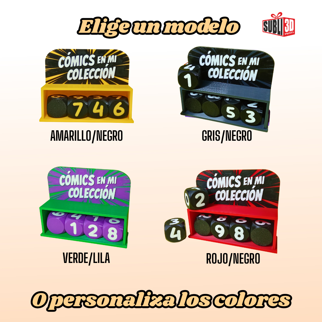 Contador de Cómics en mi Colección