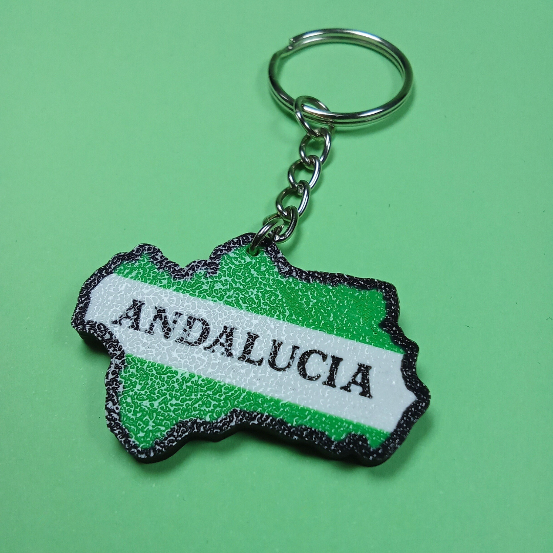 Llavero 3D "Andalucía"