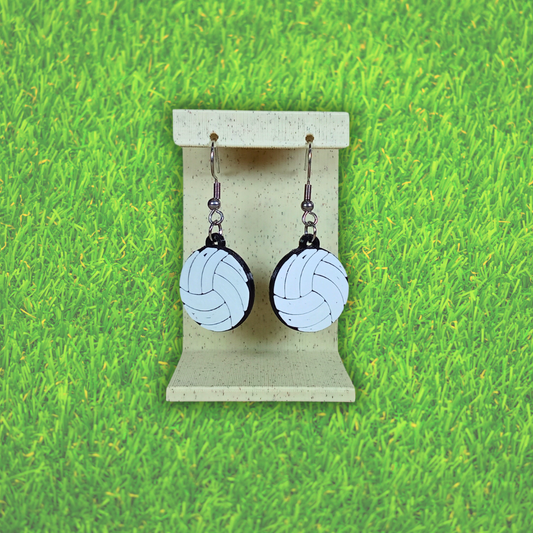 Pendientes "Pelota voleibol"