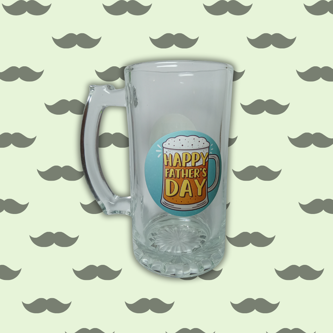 Jarra de cristal "Happy father's day"