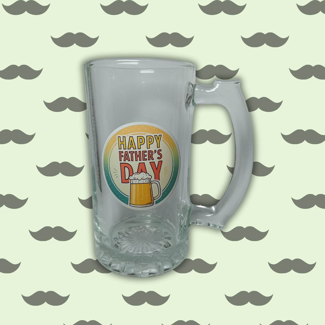 Jarra de cristal "Happy father's day"