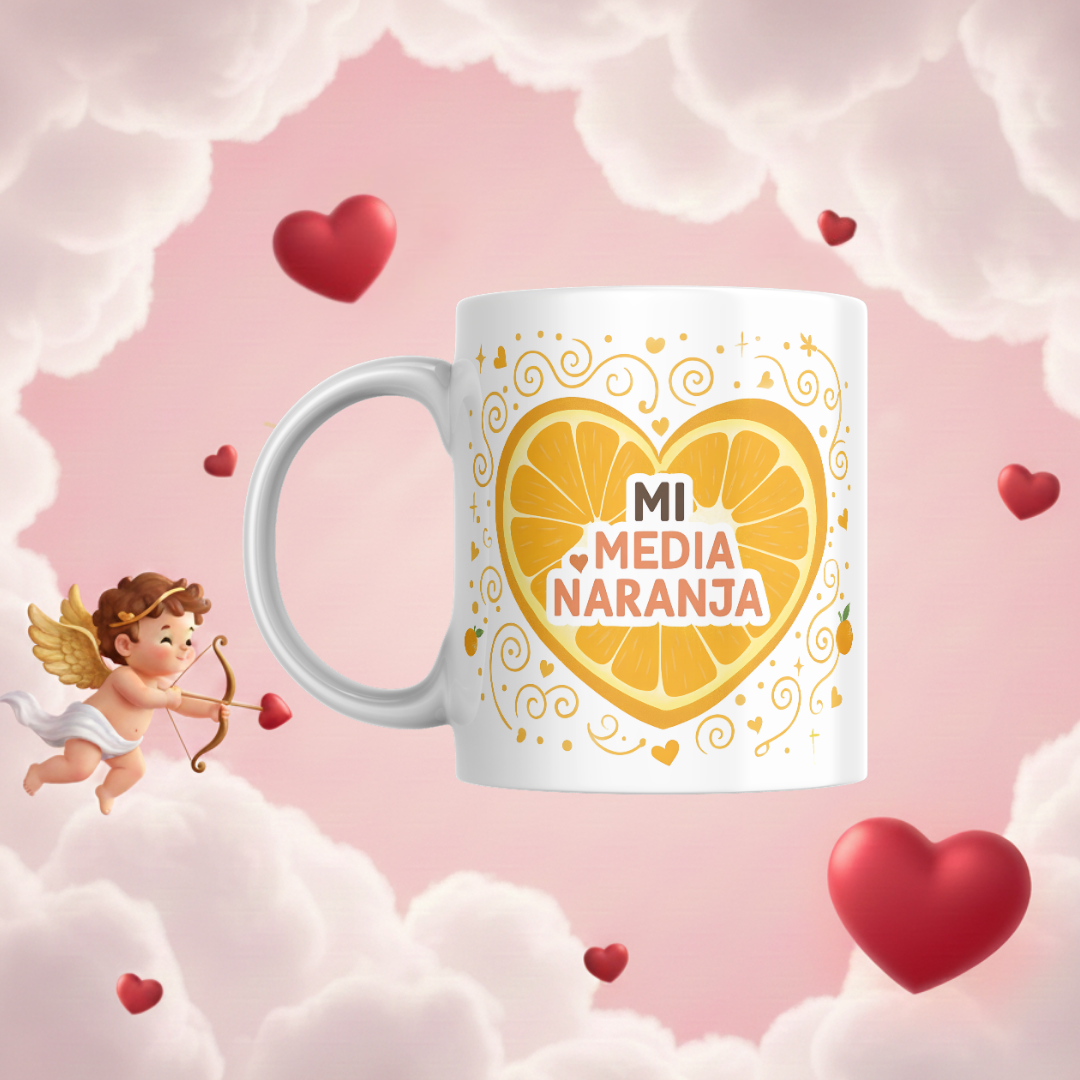 Pack Tazas "Media naranja"