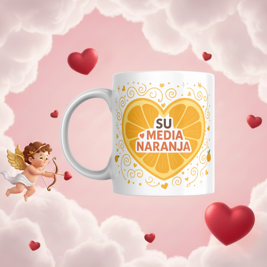 Pack Tazas "Media naranja"