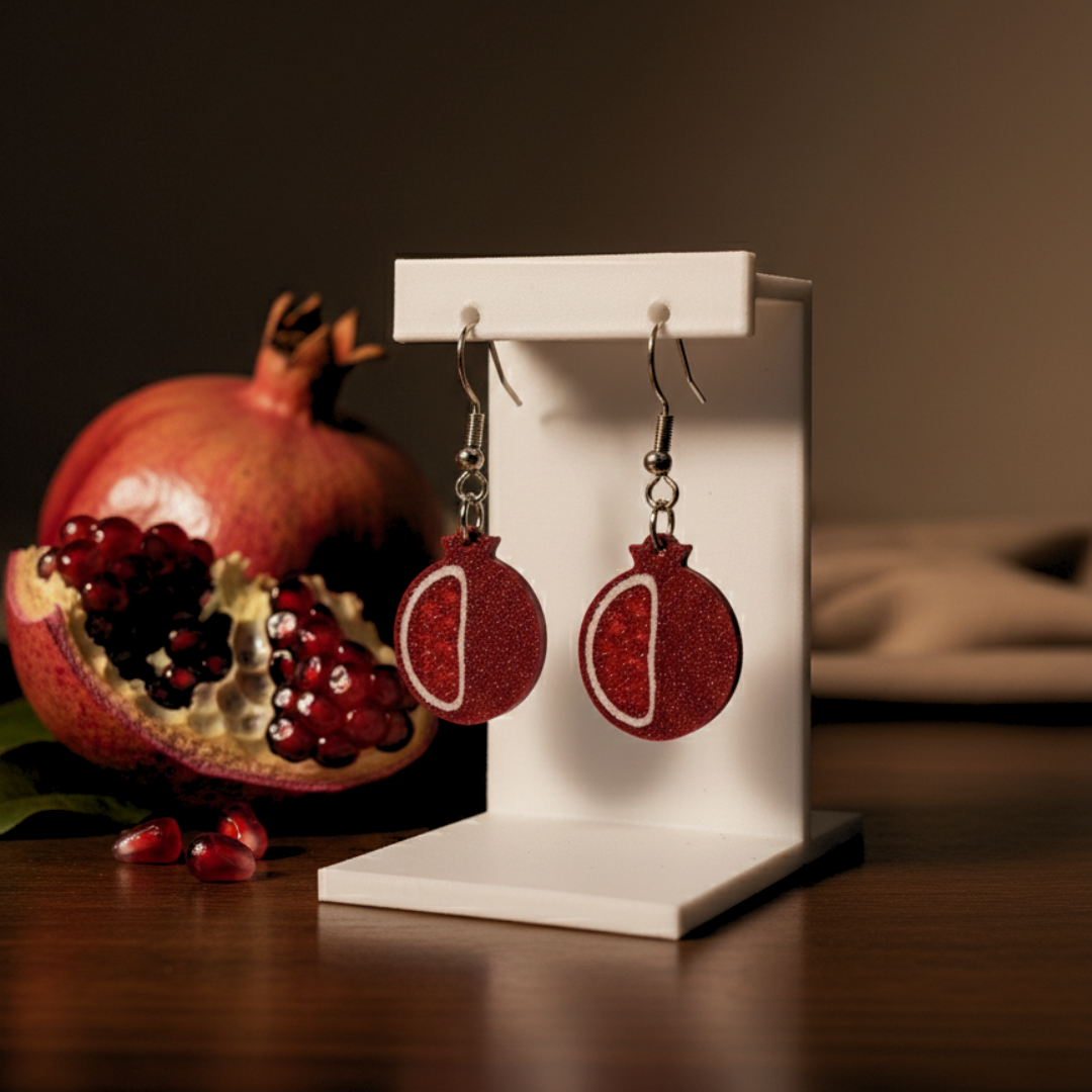 Pendientes 3D "Granada"