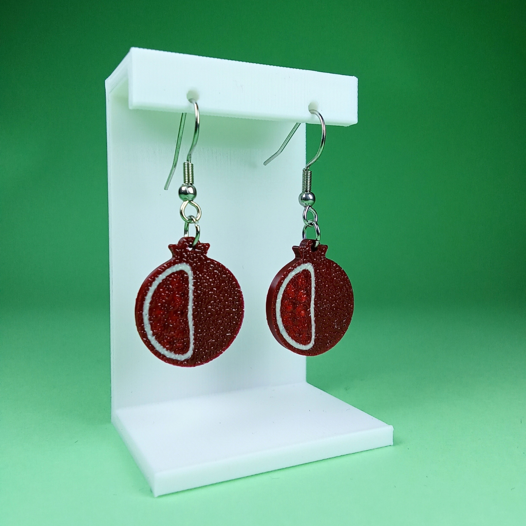 Pendientes 3D "Granada"