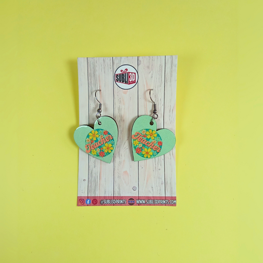 Pendientes "Teacher"