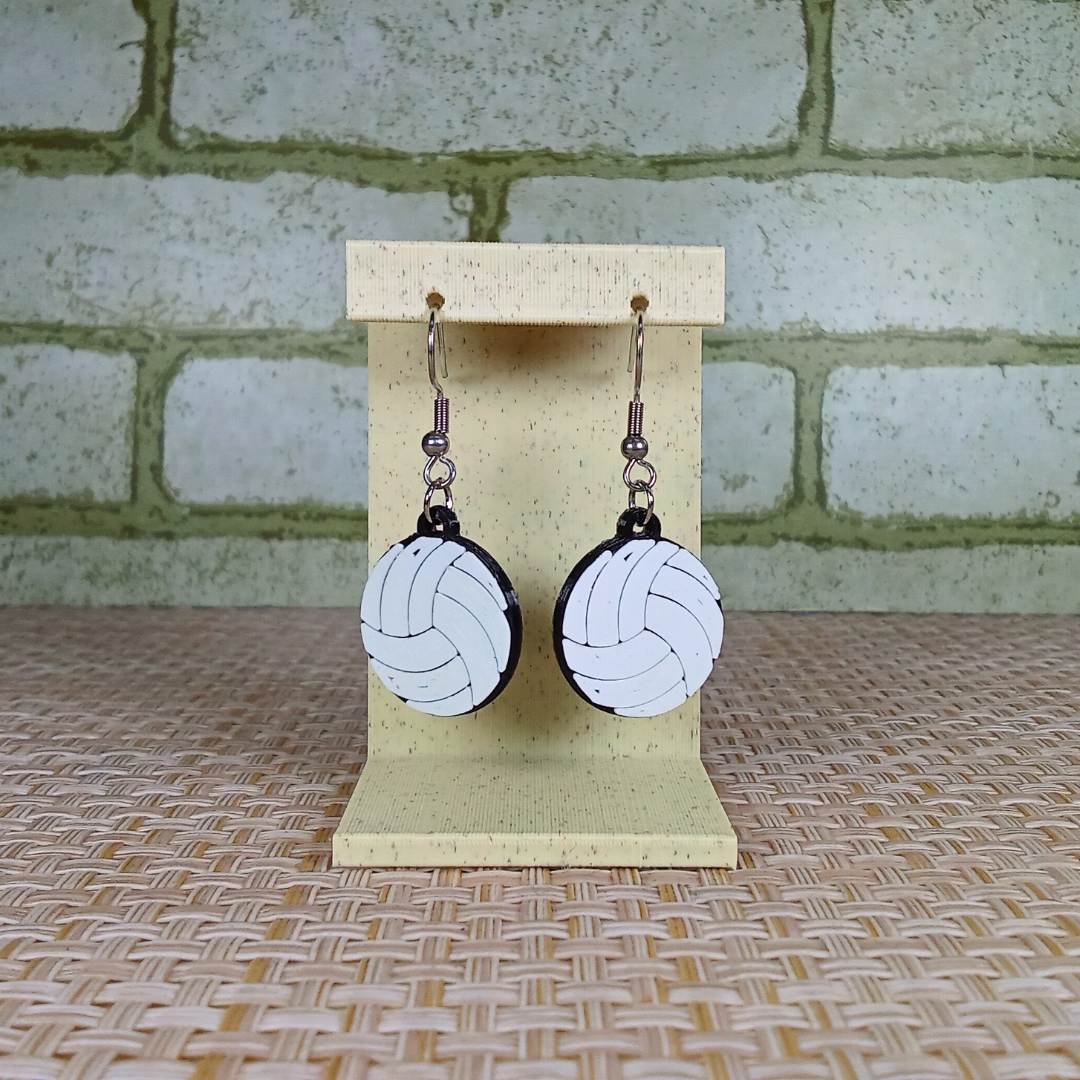 Pendientes "Pelota voleibol"