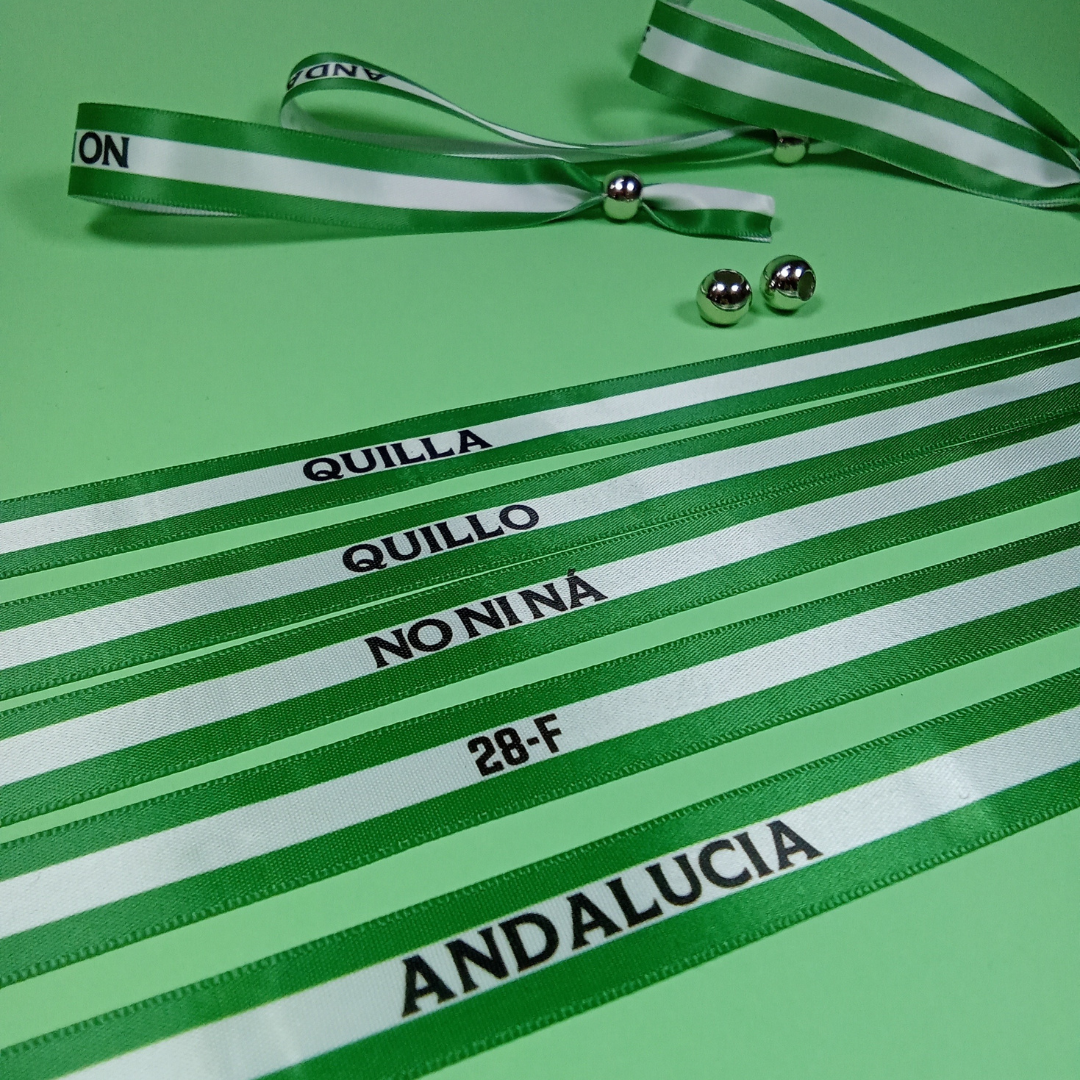Pulseras de tela Andalucía