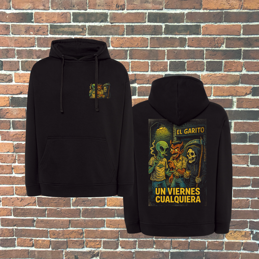 Sudadera Capucha "Un viernes cualquiera"