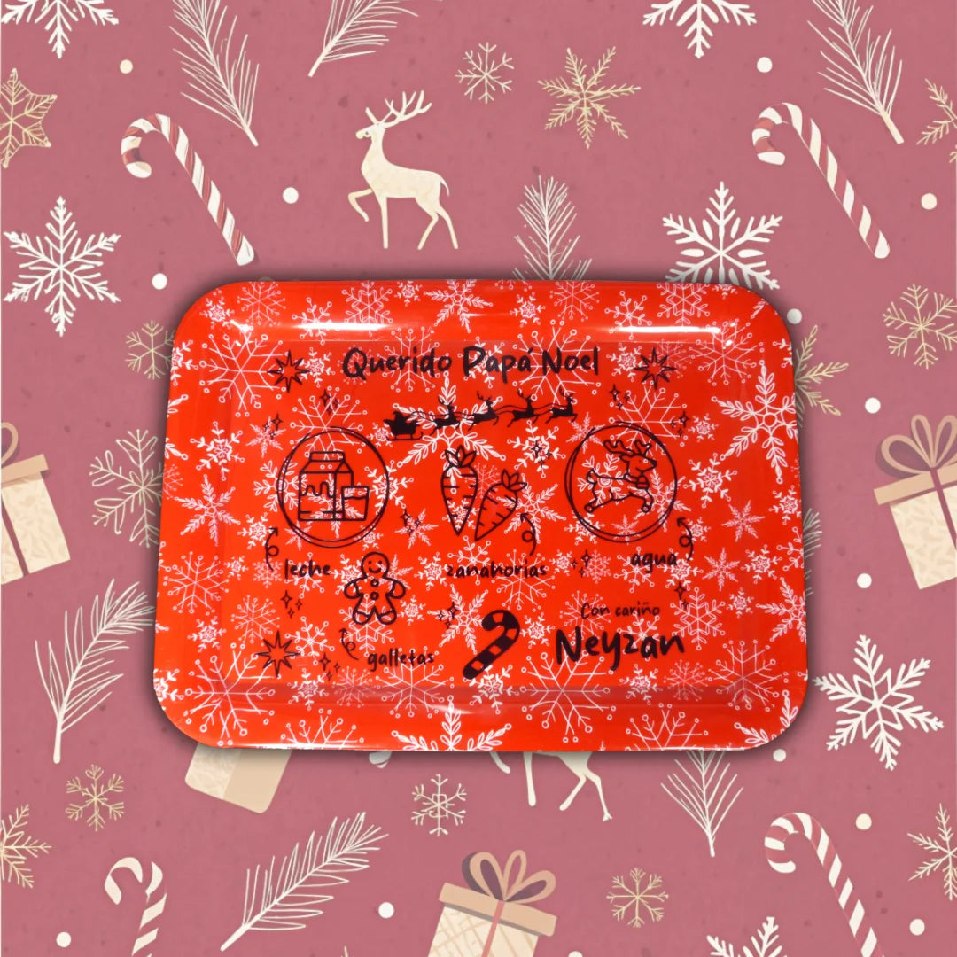 Bandeja Papá noel personalizada con nombre - Product Image