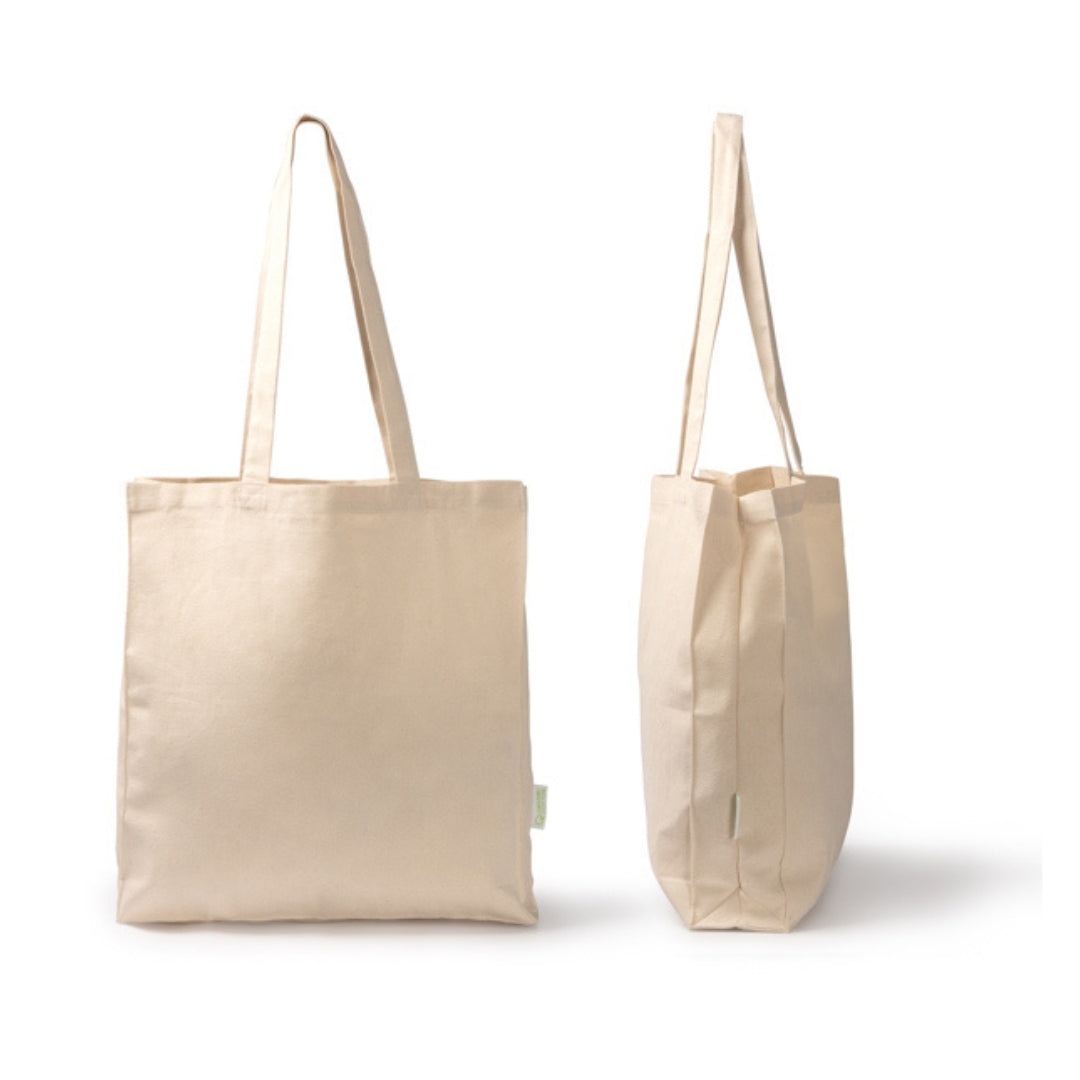 Bolsa de tela algodón orgánico personalizada