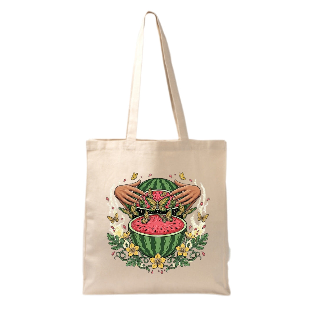 Bolsa de tela "Sandía" algodón orgánico