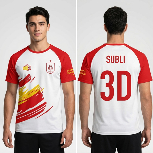 Camiseta Mundial España personalizada