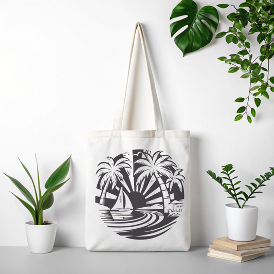 Bolsa de tela "Playa" varios diseños