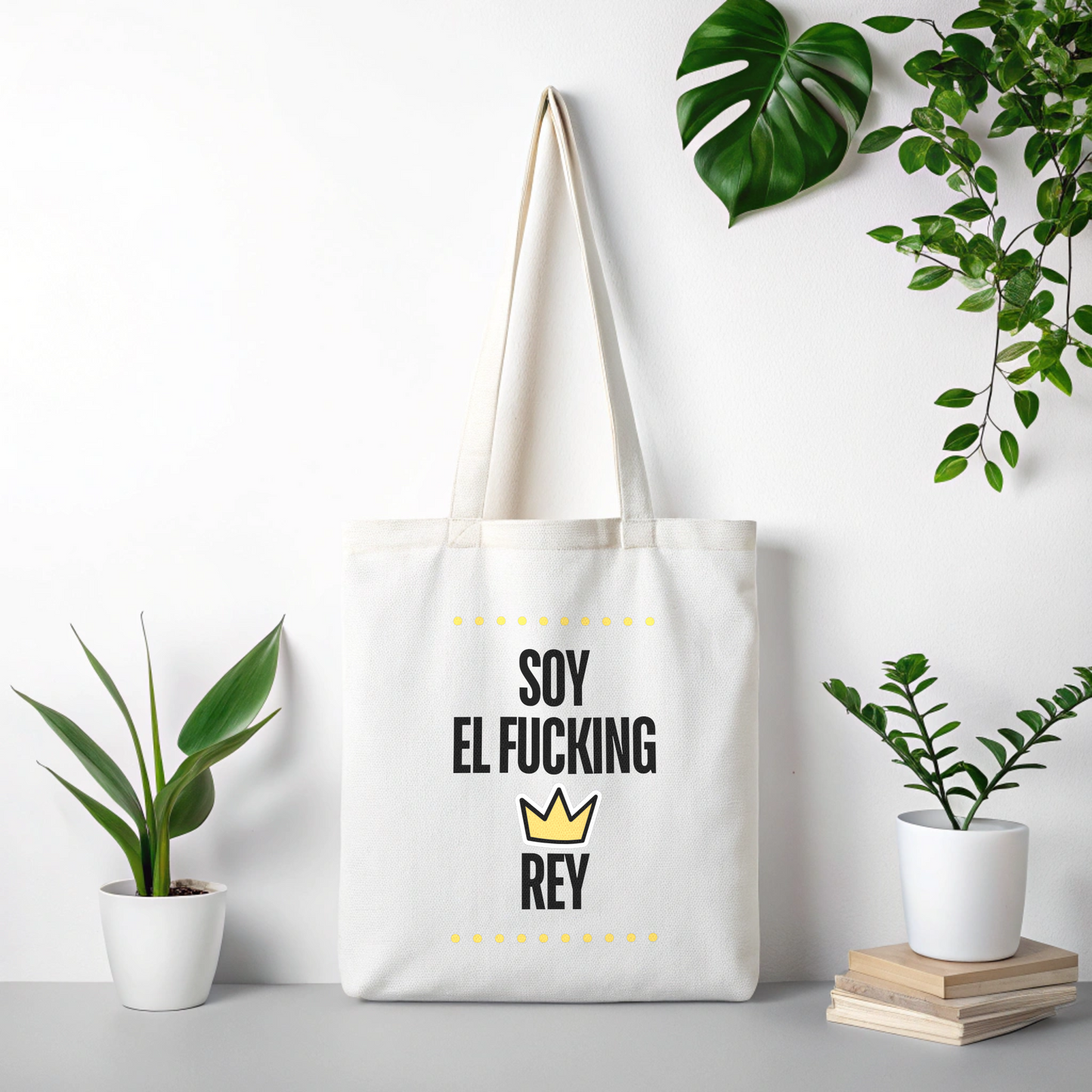 Bolsa de tela "Soy la fucking reina" "Soy el fucking rey"