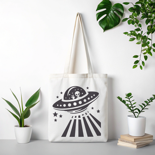 Bolsa de tela "Alien ovni"