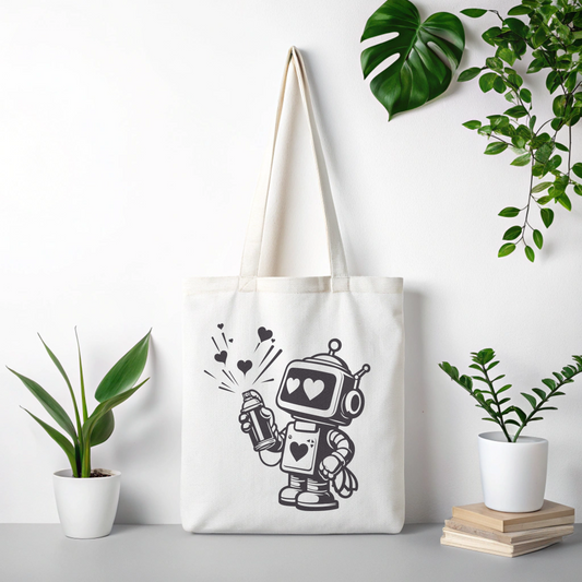 Bolsa de tela "Robot"