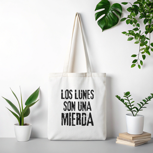 Bolsa de tela "Los lunes son una mierda"