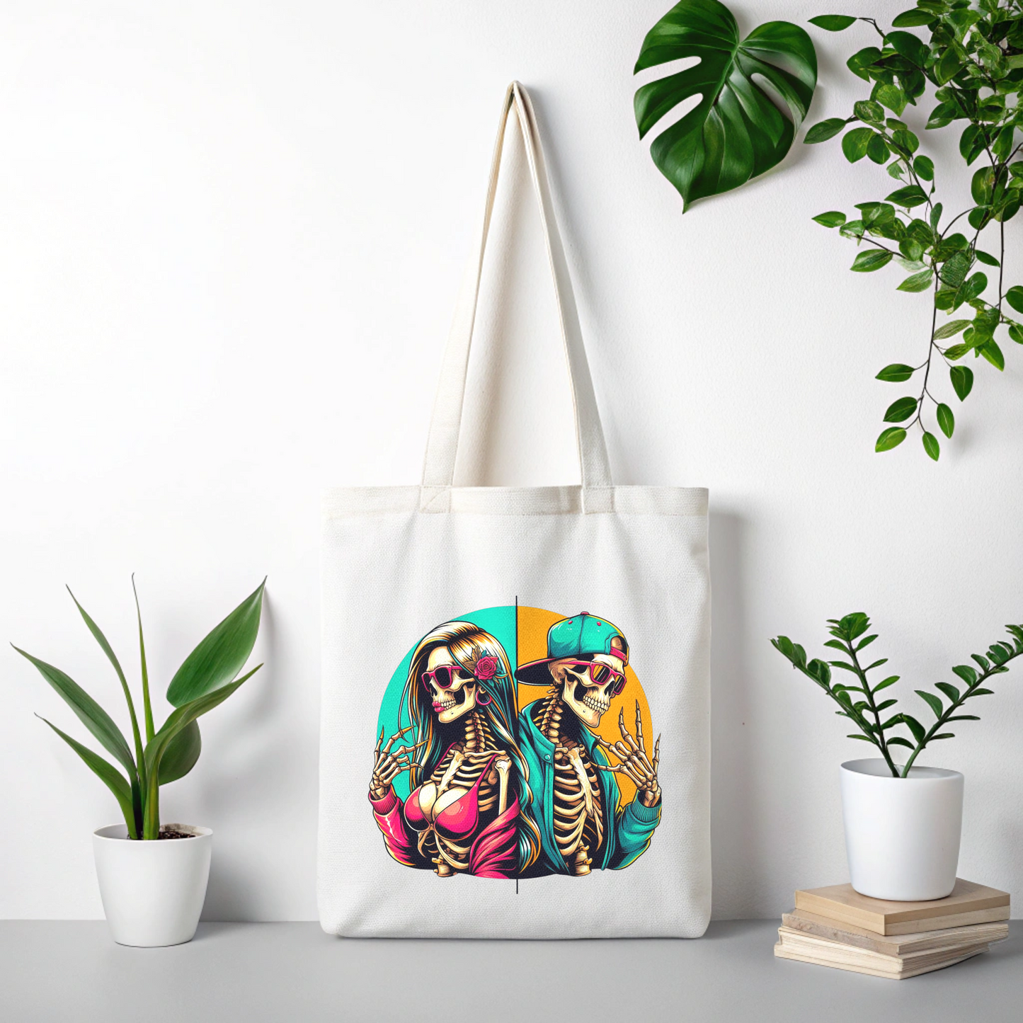 Bolsa de tela Colección "Skeleton swag" varios diseños