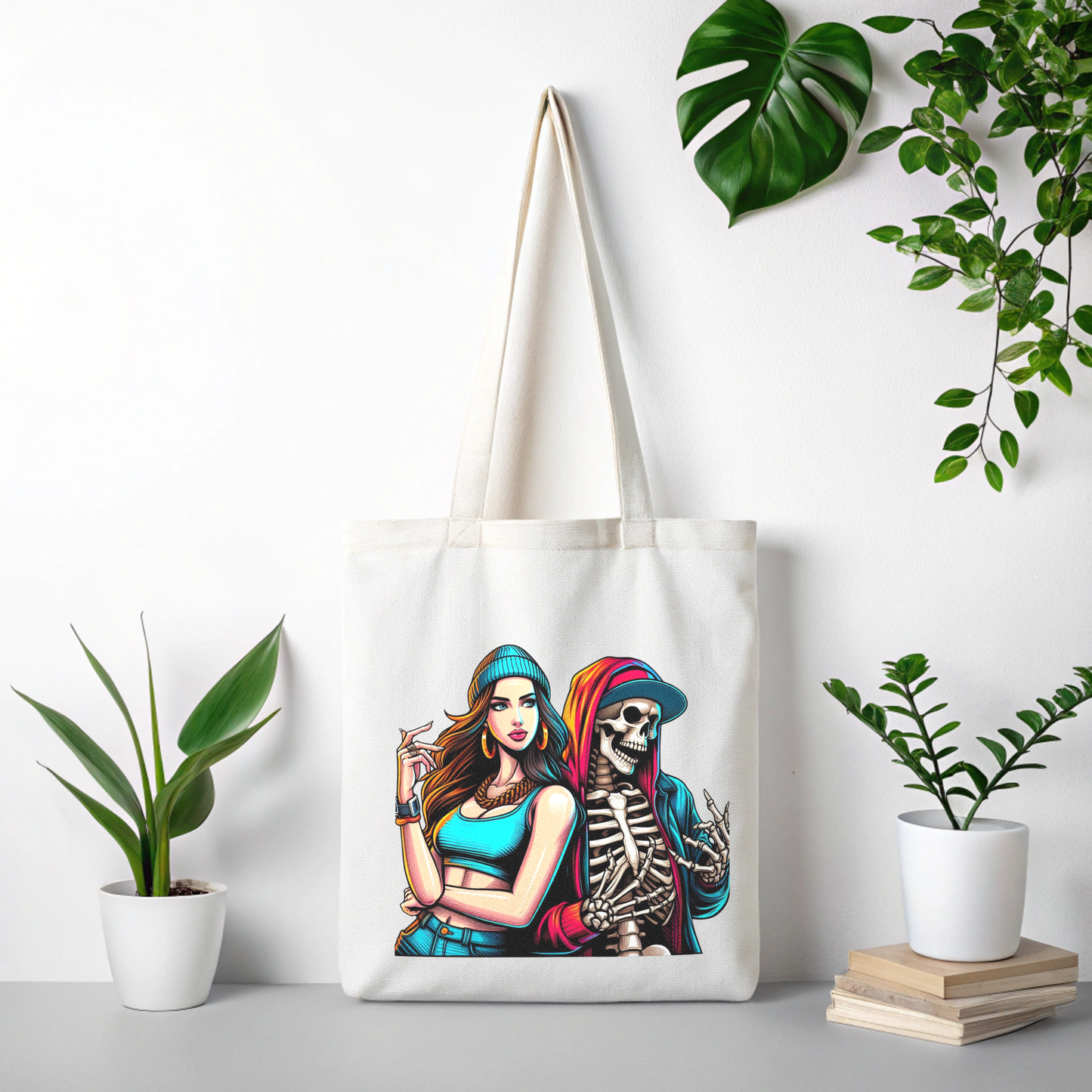 Bolsa de tela Colección "Skeleton swag" varios diseños