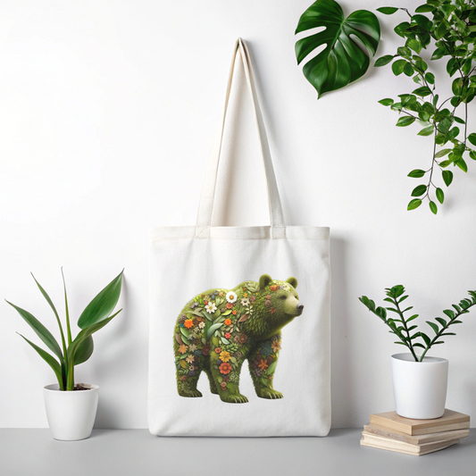 Bolsa de tela "Oso naturaleza"