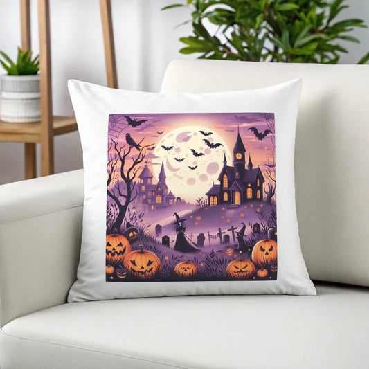 Cojín cuadrado "Halloween night" - Product Image