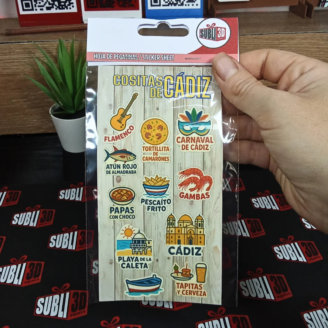 Hoja de Pegatinas varios diseños - Product Image