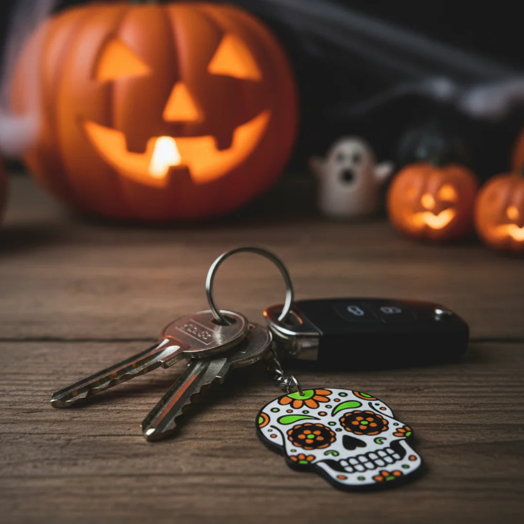 Llavero 3D "Calavera Mexicana" - Product Image