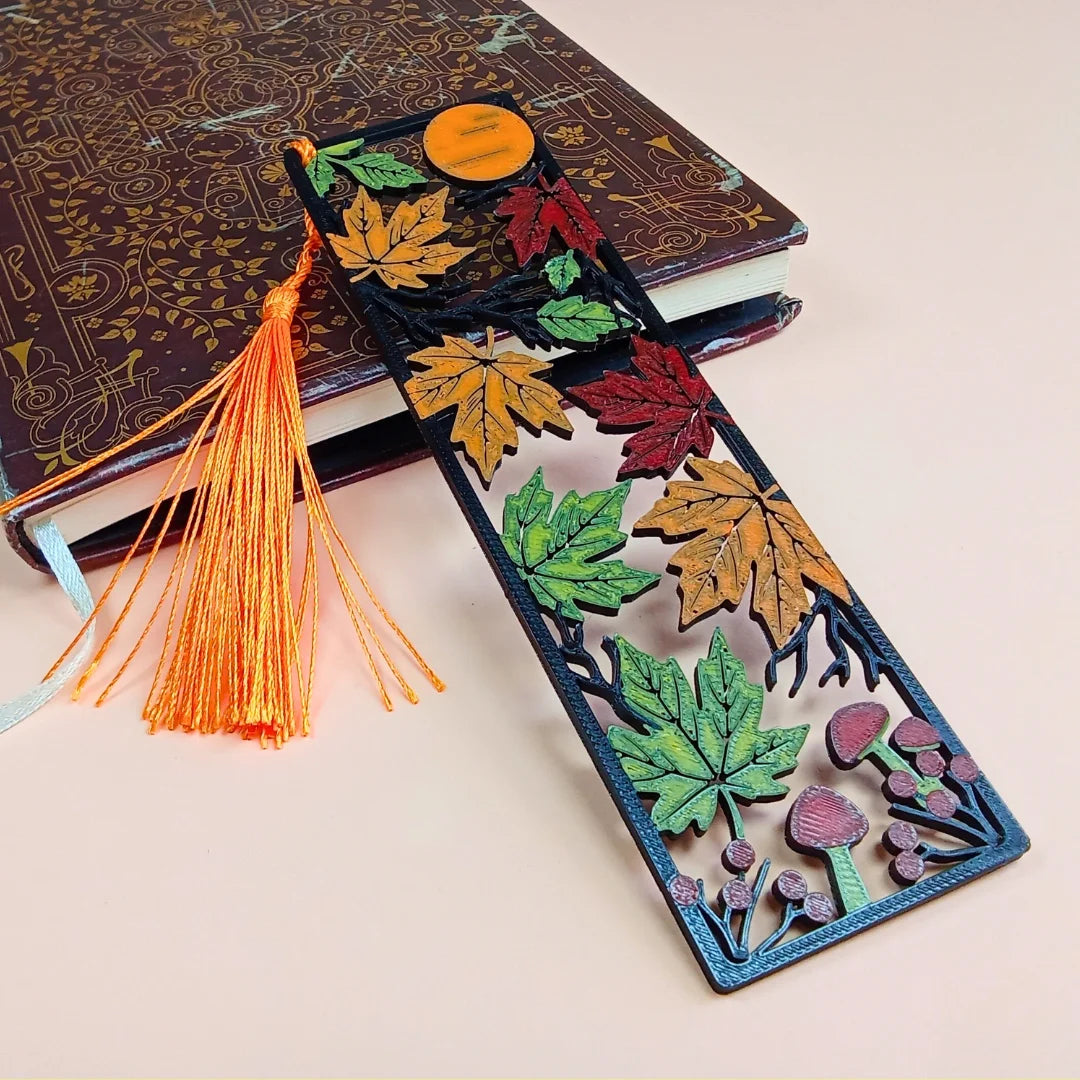 Marcapáginas 3D "Atardecer de otoño" - Product Image