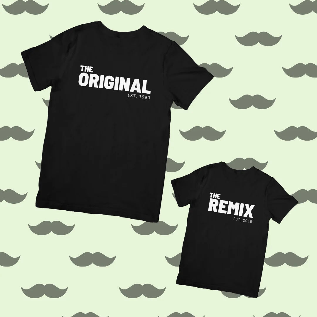 Pack camisetas "The Original" y "The Remix" - Product Image