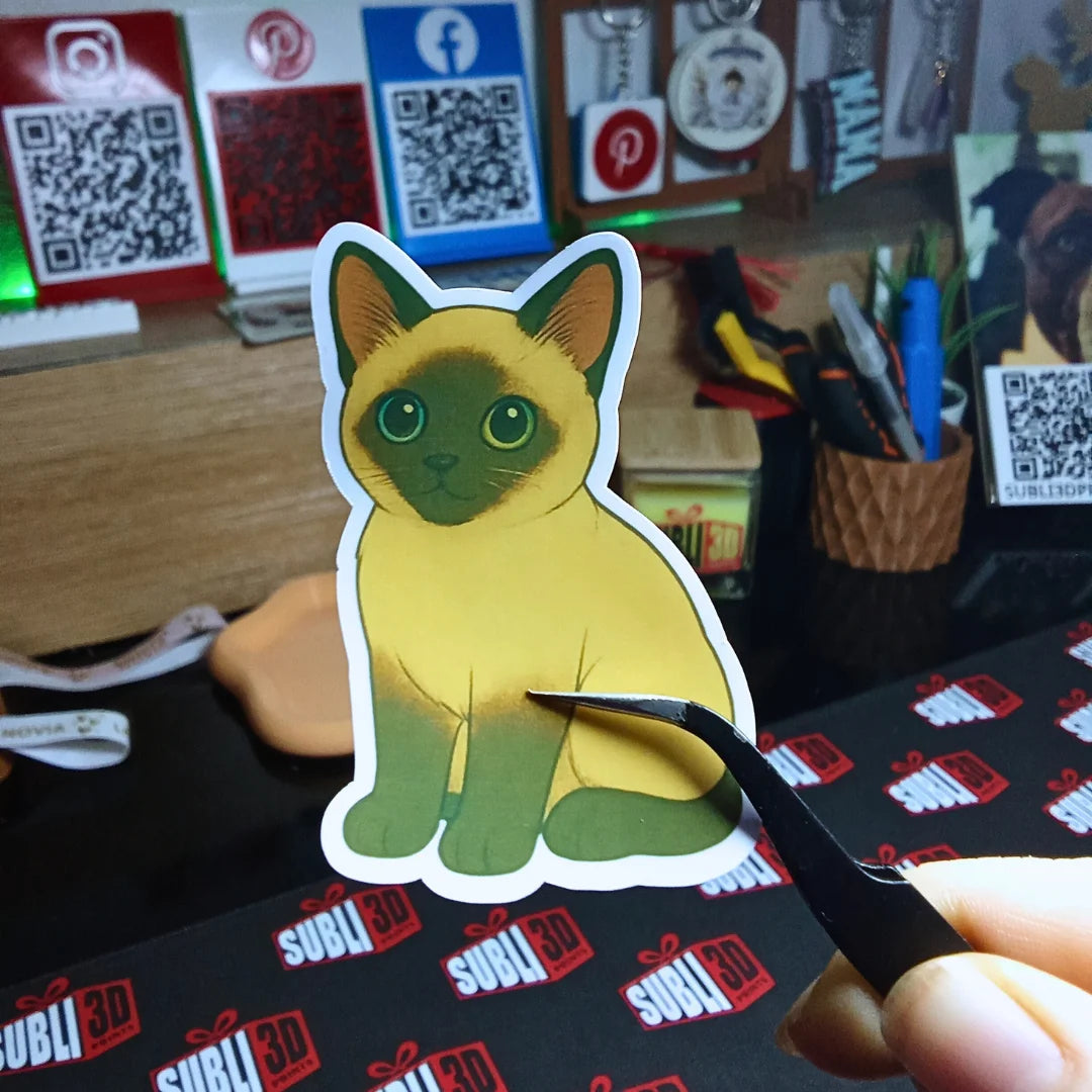 Pegatinas "Tipos de gatos" - Product Image