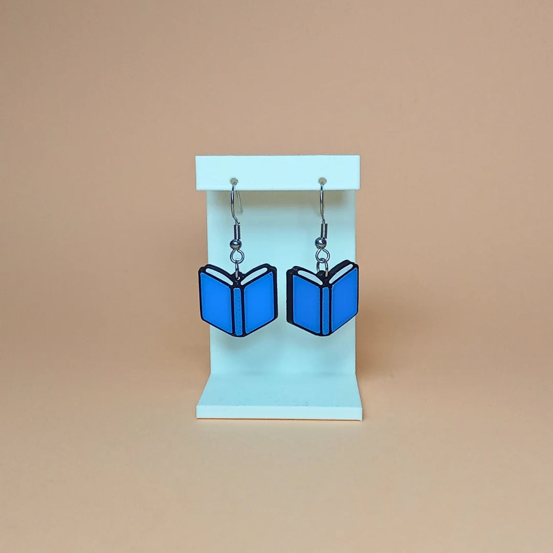 Pendientes 3D "Book" - Product Image