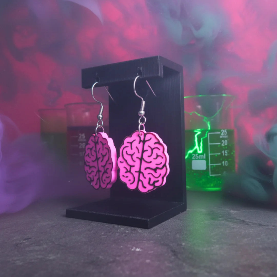 Pendientes 3D "Brain" - Product Image