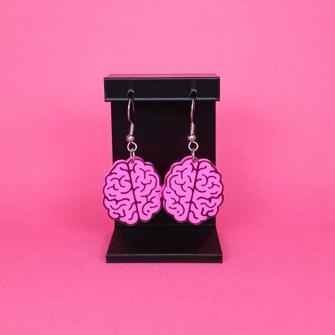 Pendientes 3D "Brain" - Product Image