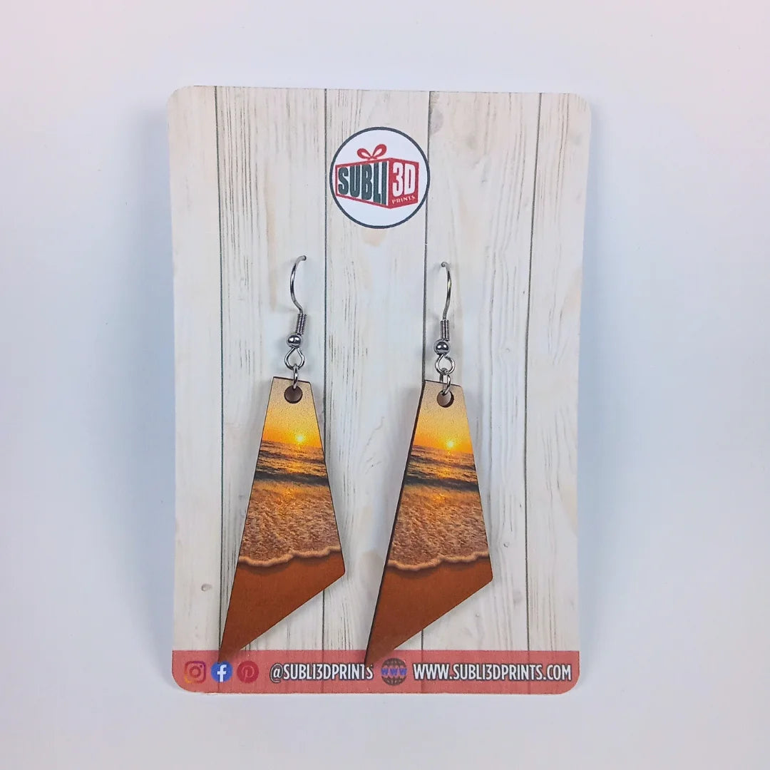 Pendientes "Beach sunset" - Product Image