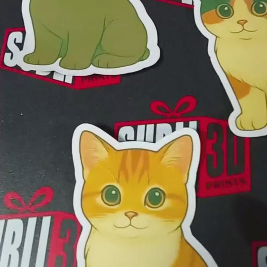 Pegatinas "Tipos de gatos"